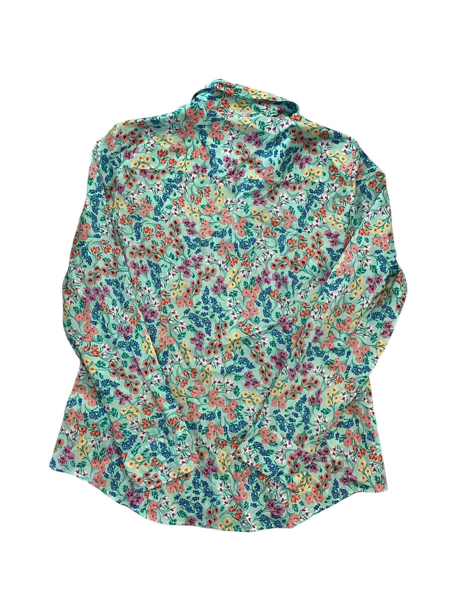 Top Ls By J. Crew In Floral Print, Size:L