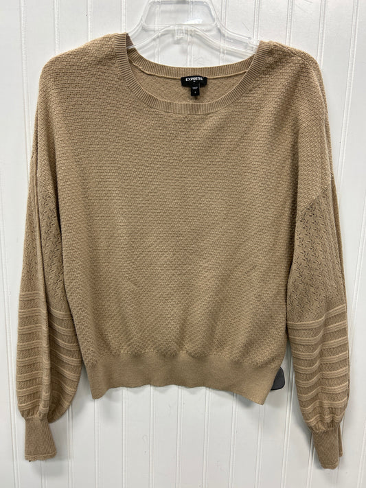 Top Ls By Express In Tan, Size:S