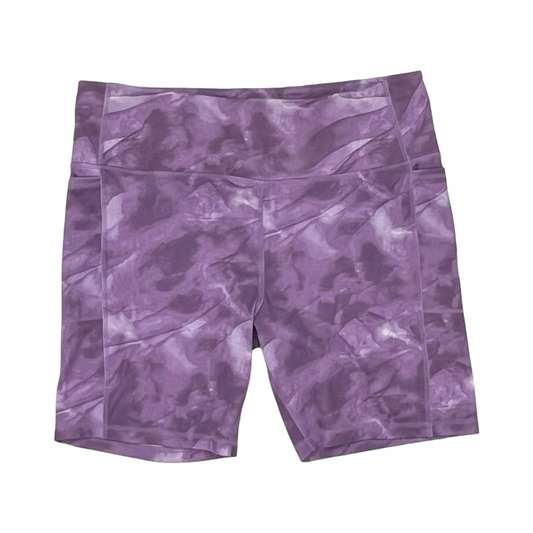 Athletic Shorts By Athletic Works In Purple, Size:Xxl