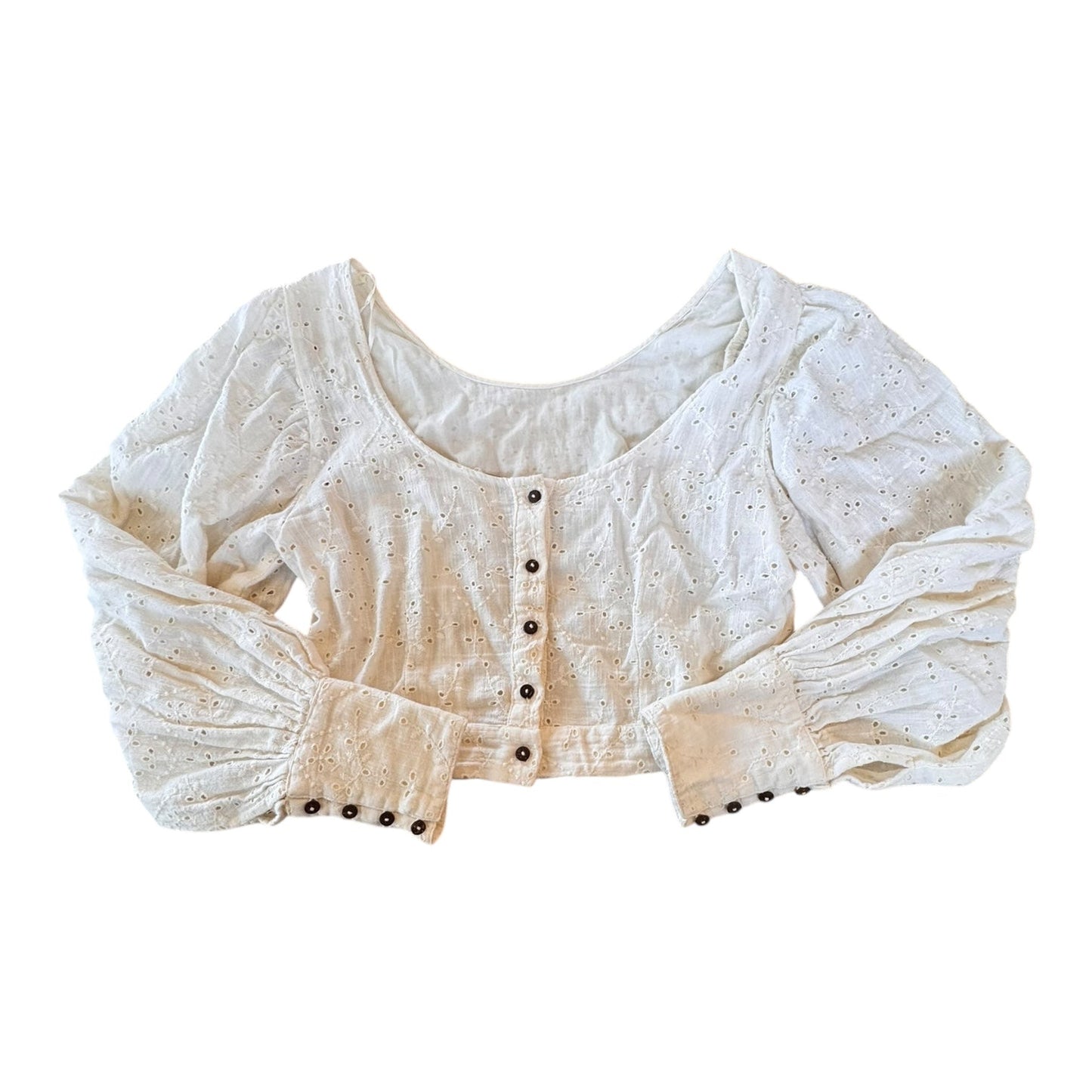 Top Ls By Free People In Cream, Size:S