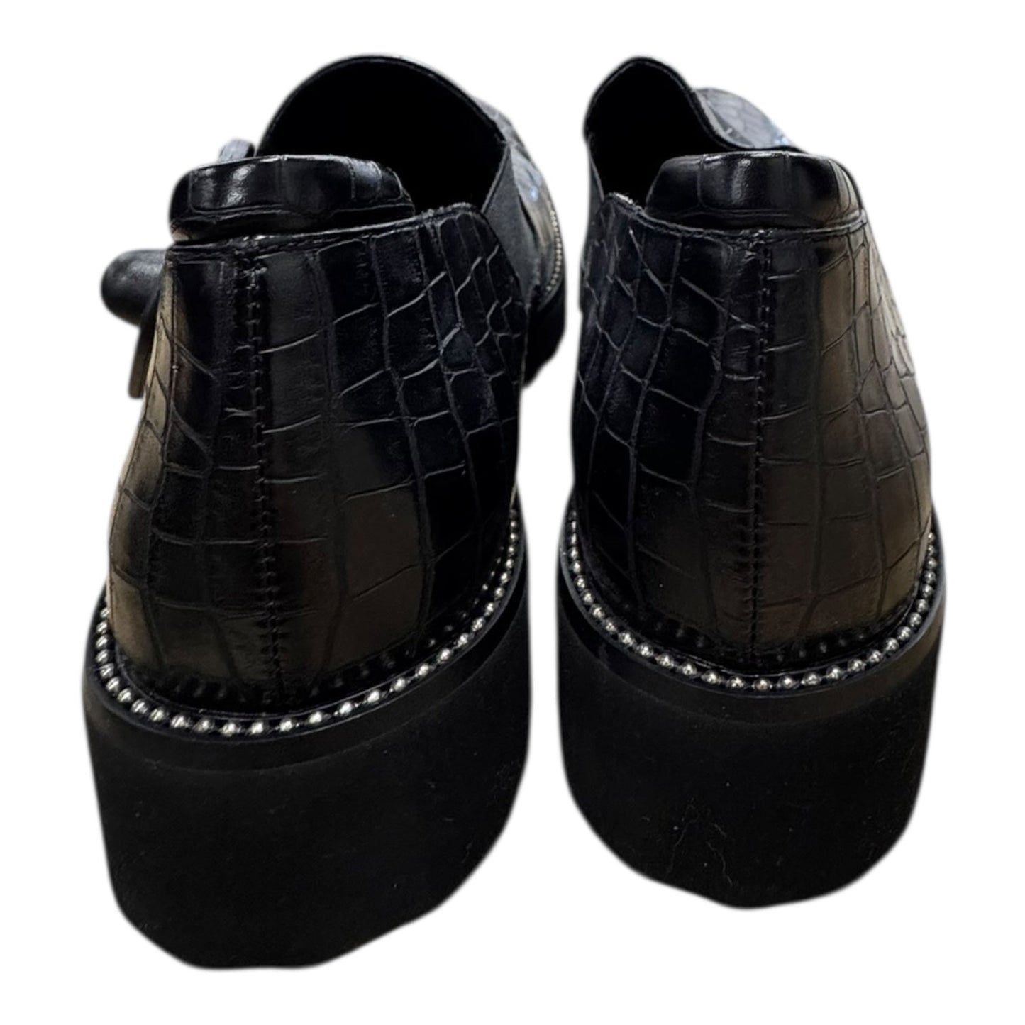 Boots Ankle Heels By Vaneli In Black, Size:8