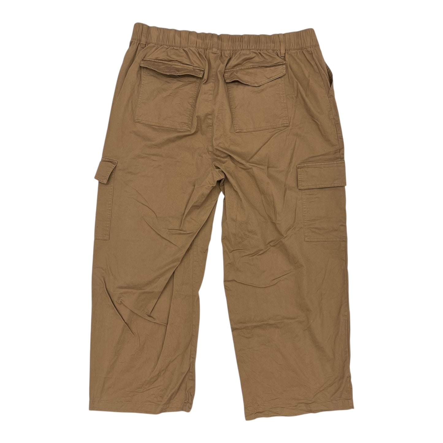 Pants Wide Leg By Ava & Viv In Brown, Size:2X