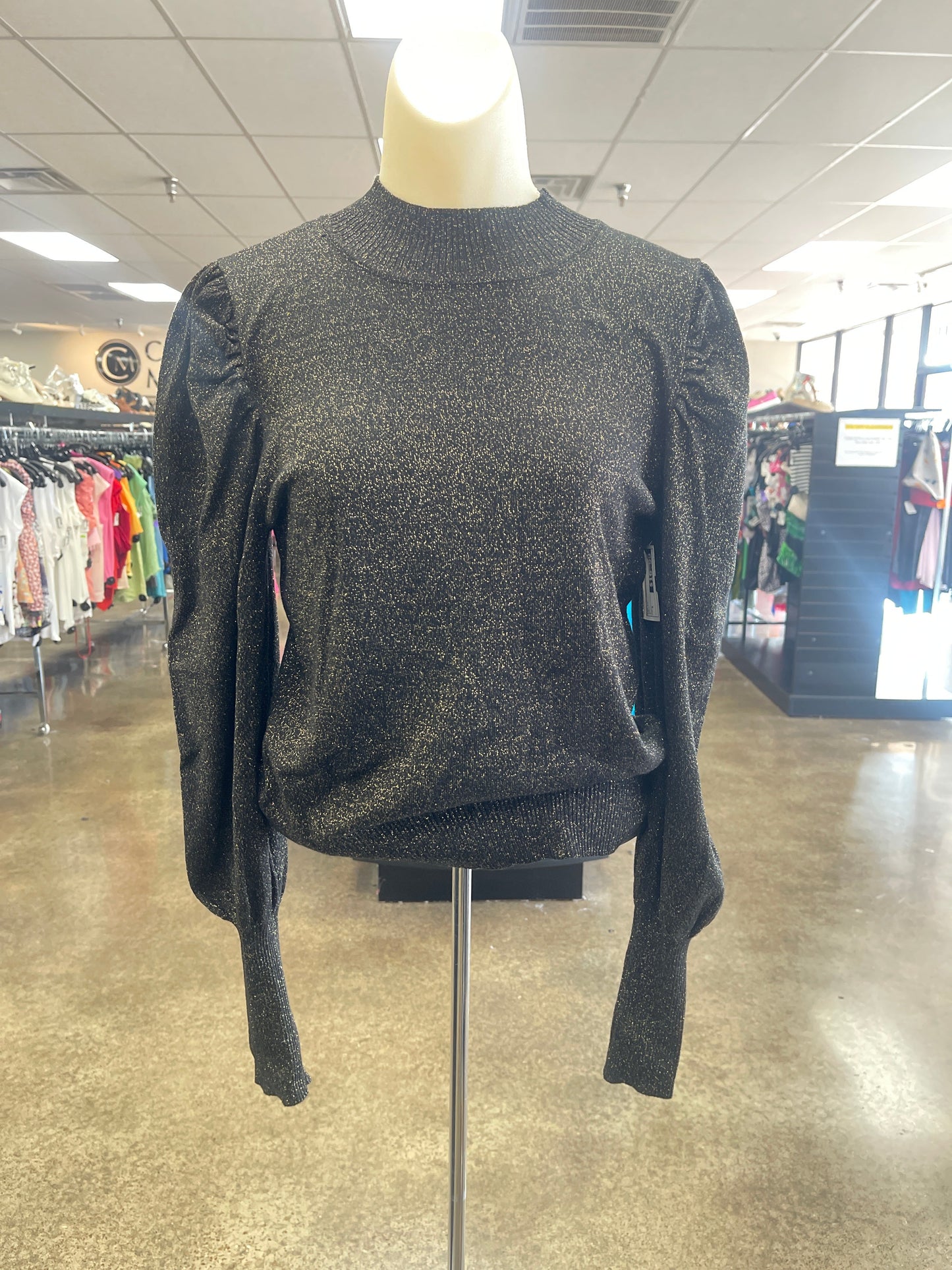 Top Ls By Evereve In Gold, Size:S