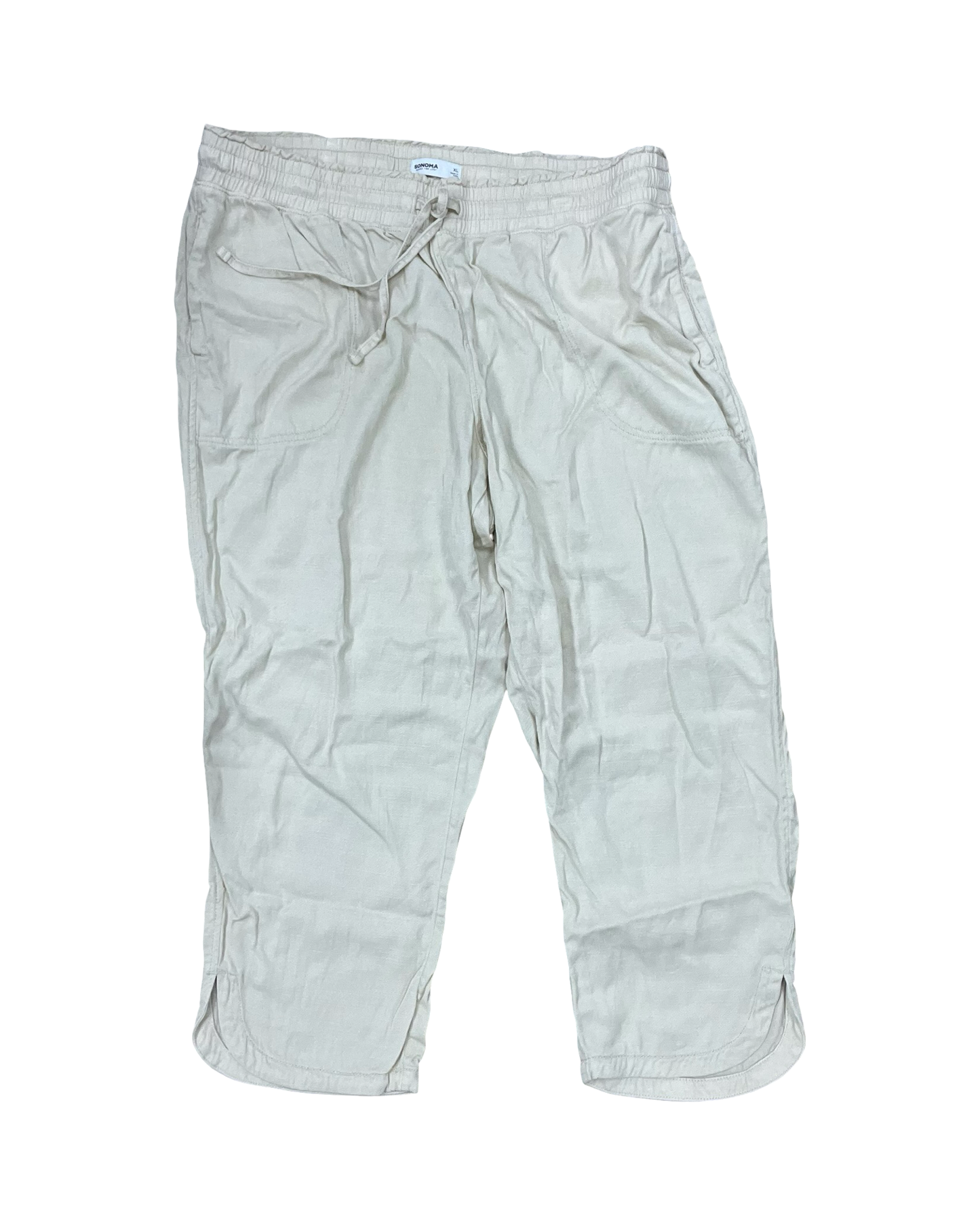 Pants Lounge By Sonoma In Cream, Size:Xl