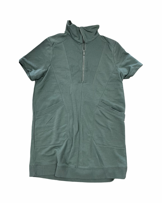 Dress Casual Midi By R And M Richards In Green, Size:1X