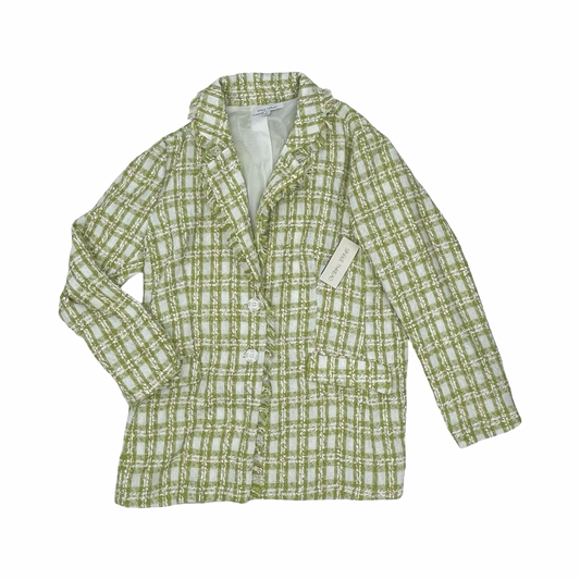 Blazer By Clothes Mentor In Green, Size:L