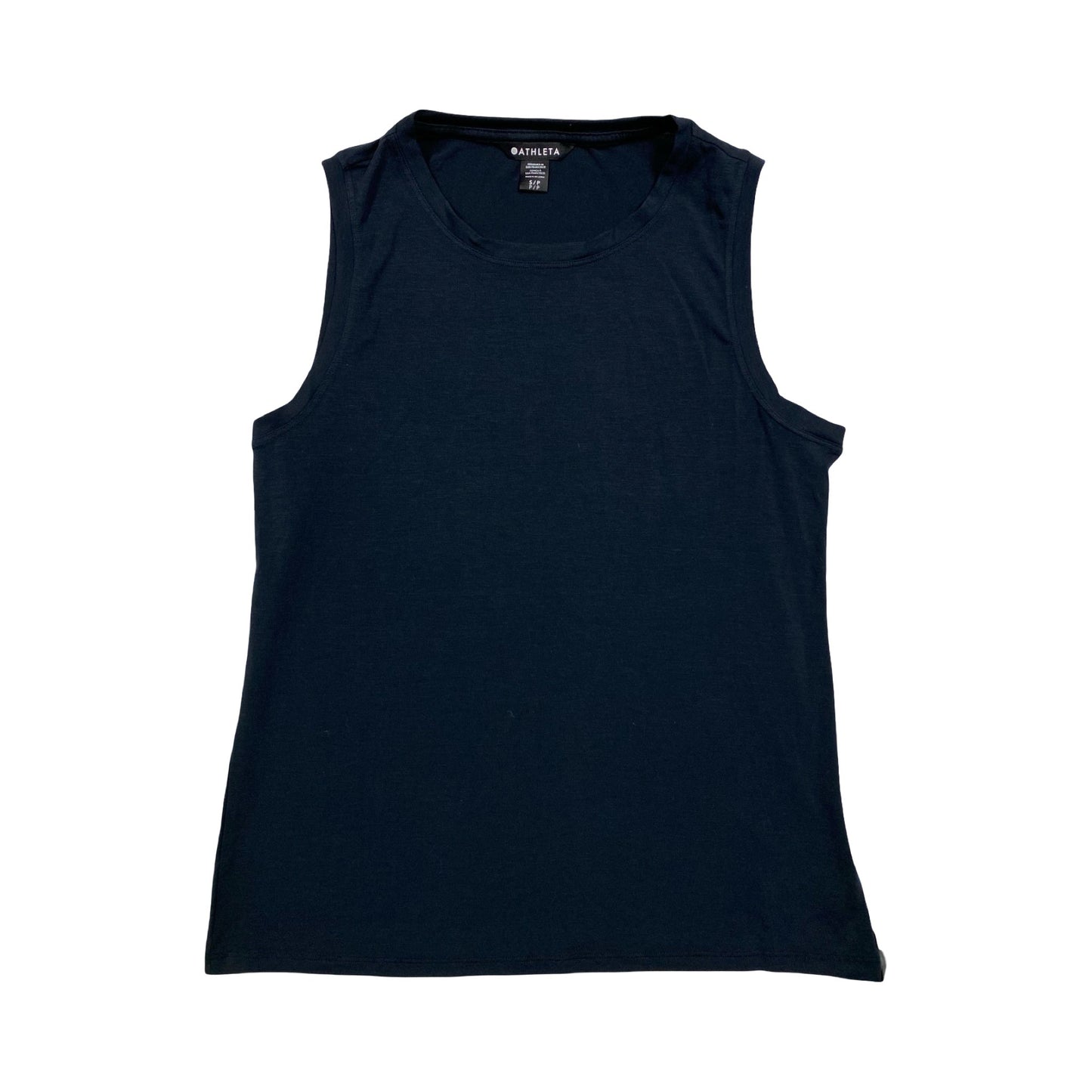 Athletic Tank Top By Athleta In Black, Size:S