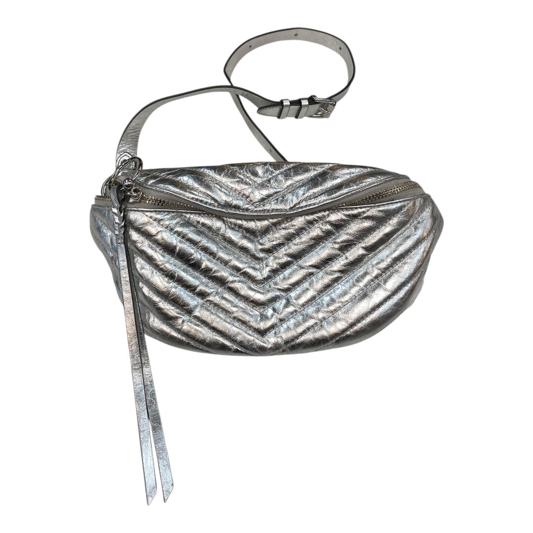 Belt Bag Designer By Rebecca Minkoff In Silver, Size:Large
