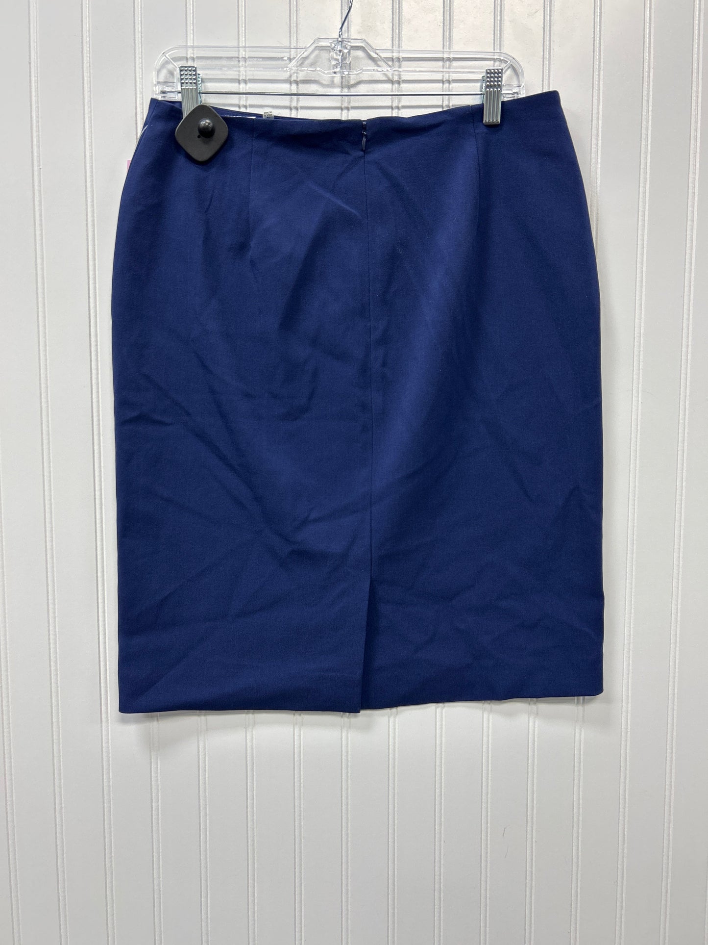 Skirt Midi By Anne Klein In Navy, Size:10