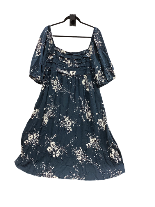 Dress Casual Maxi By Maurices In Navy, Size:1X