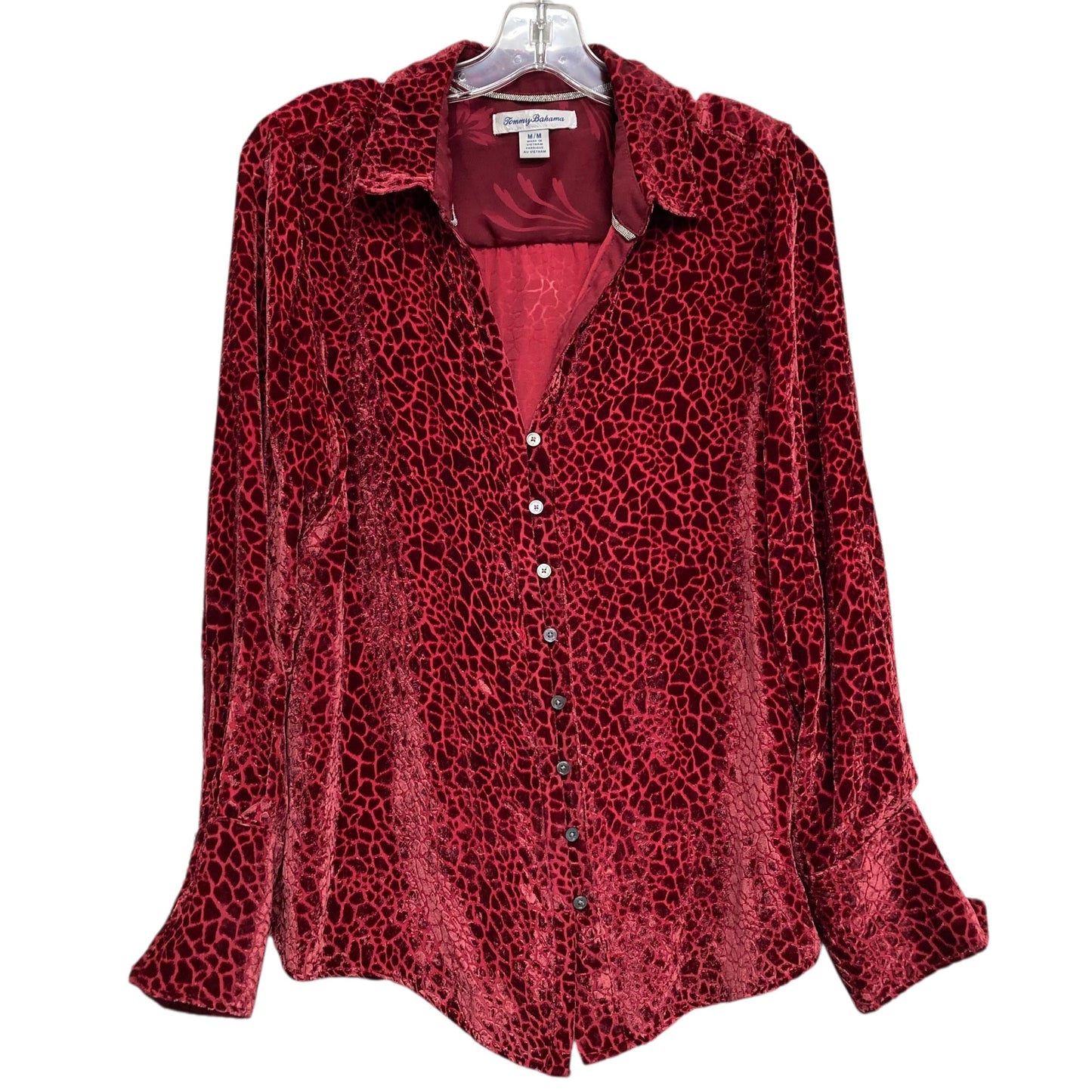 Top Ls By Tommy Bahama In Red, Size:M