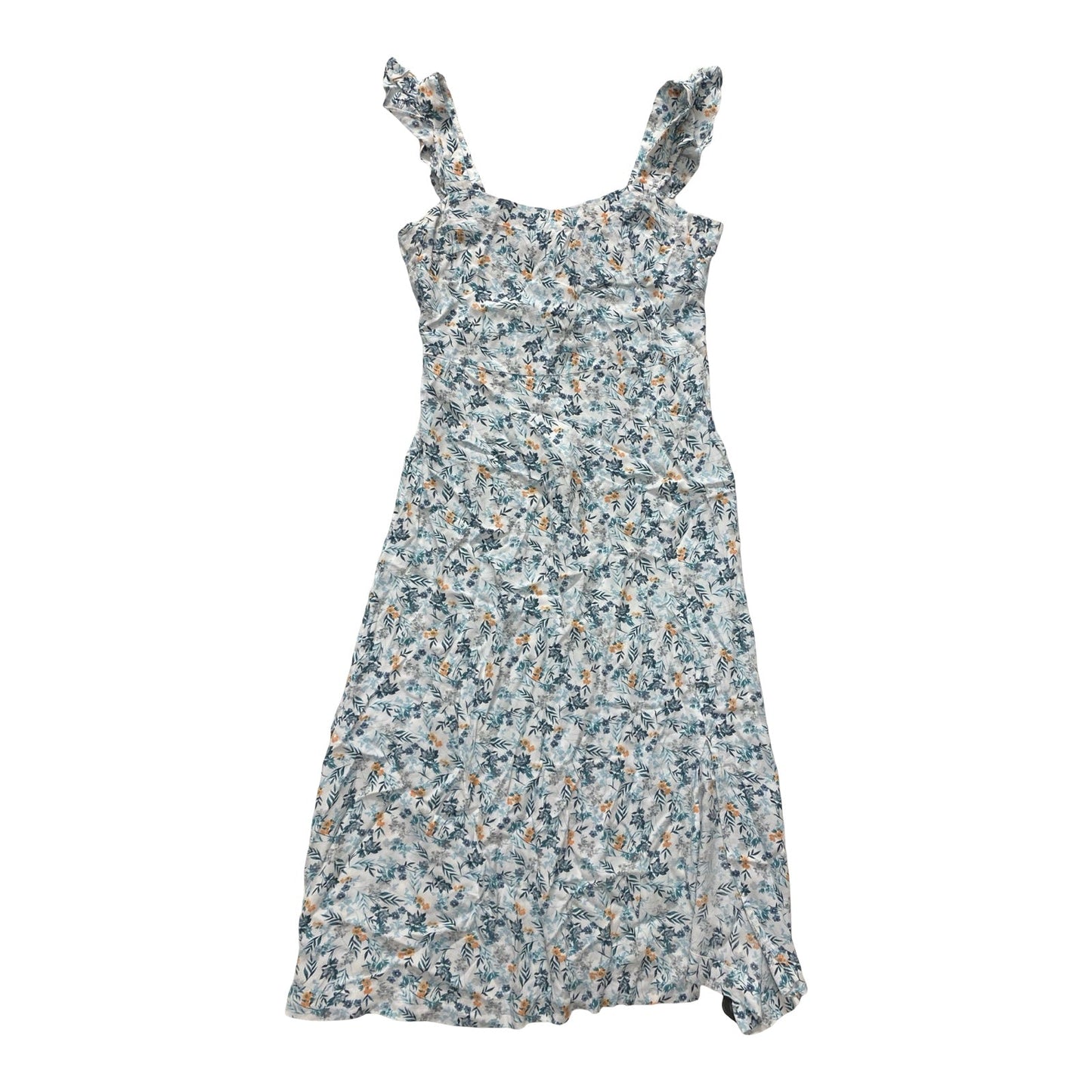 Dress Casual Midi By Loft In Multi, Size:4