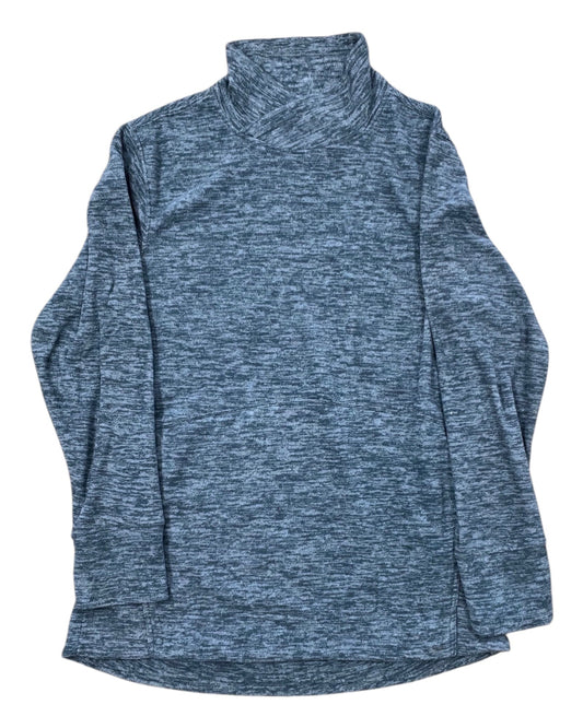 Sweatshirt Collar By Clothes Mentor In Blue, Size:L