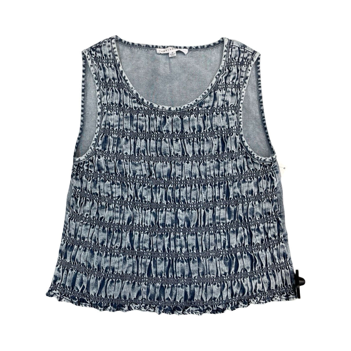 Top Sleeveless By Jane And Delancey In Blue, Size:M