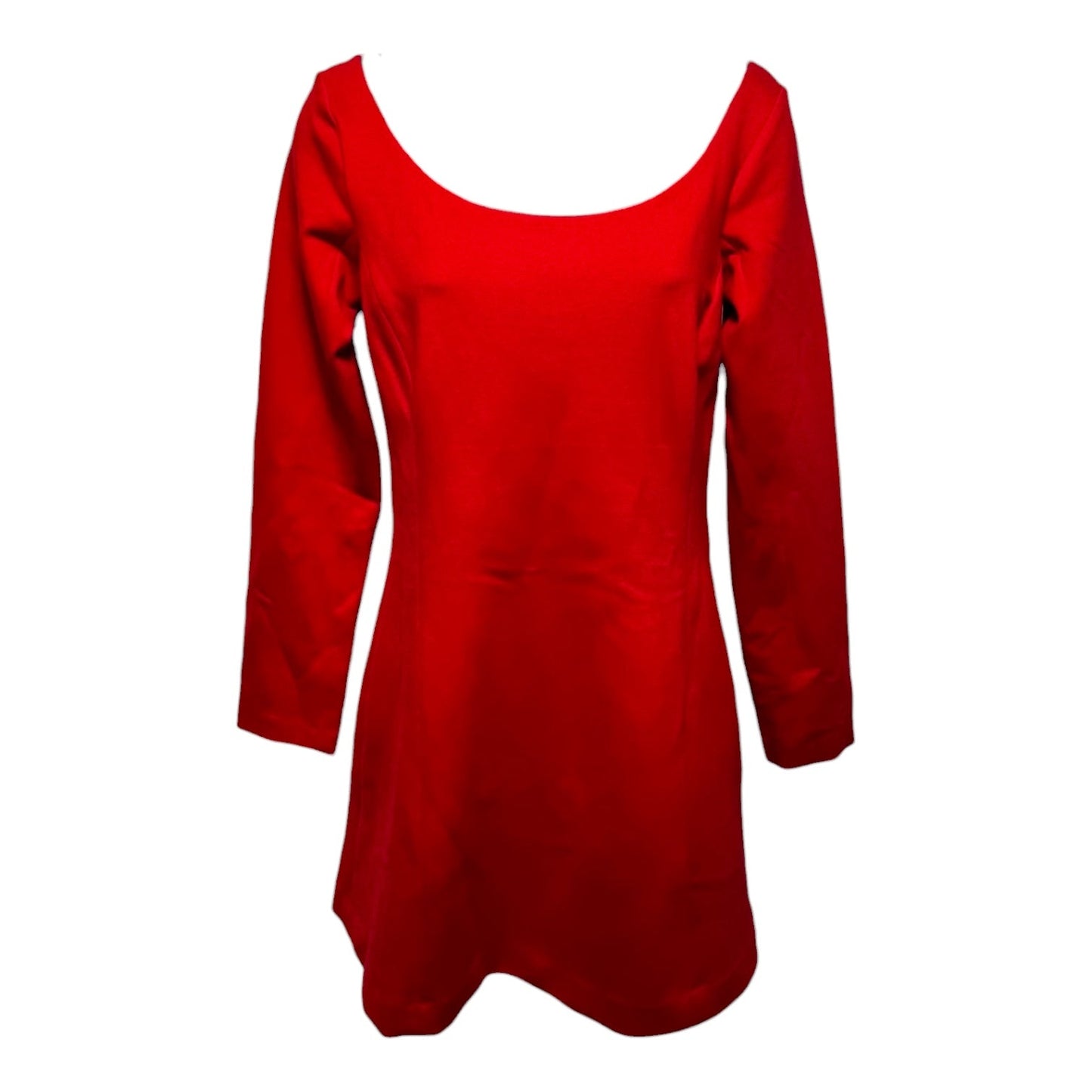 Ballet Neck Mini Dress By Spanx In Spanx Red, Size: Xs