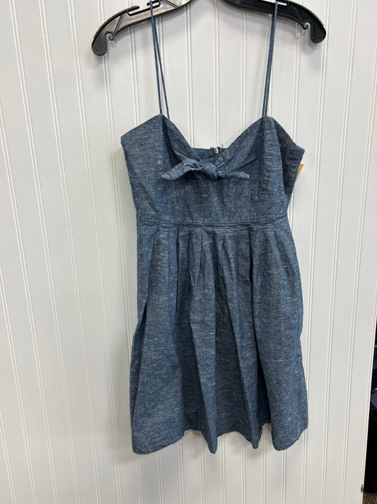 Dress Casual Short By Madewell In Blue Denim, Size:4