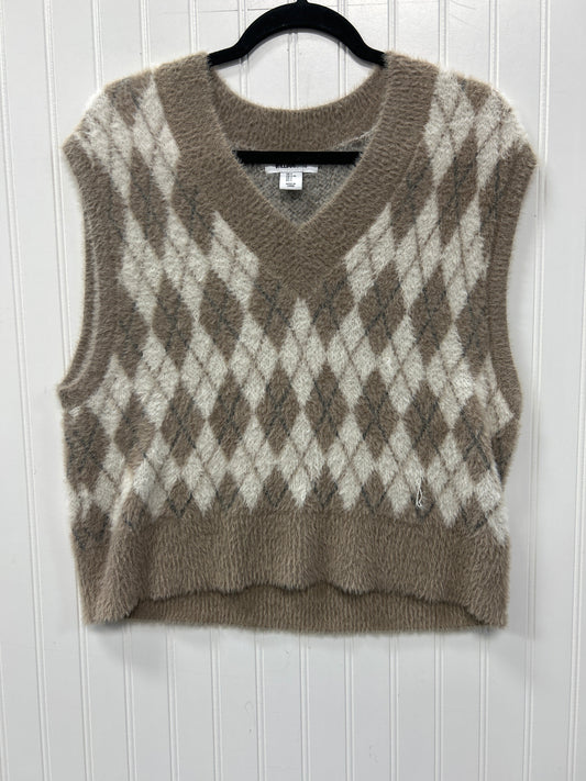 Vest Fleece By William Rast In Tan, Size:L