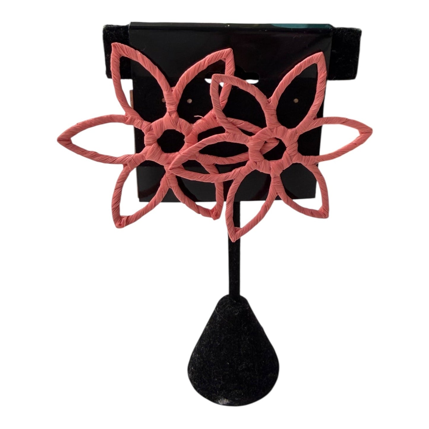 Earrings Statement By Cme In Pink