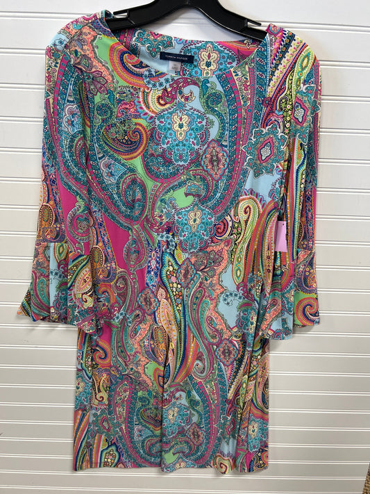 Dress Casual Midi By Tommy Hilfiger In Multi, Size:10