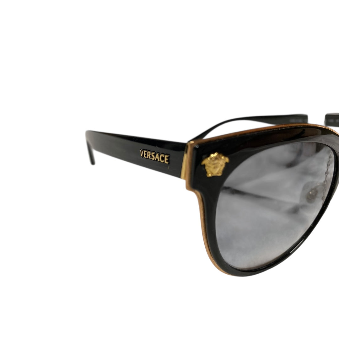 Sunglasses Luxury Designer By Versace In Black