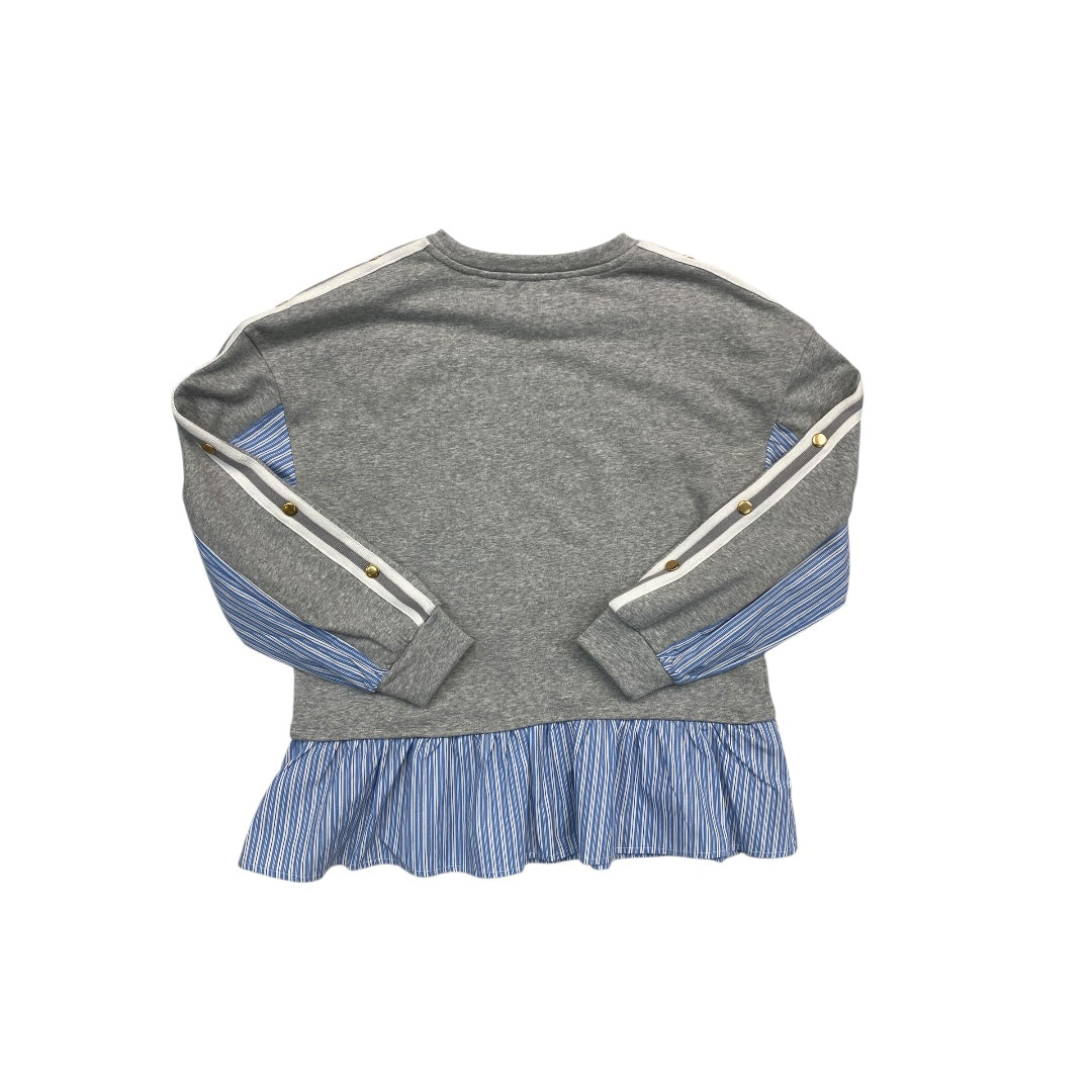 Sweatshirt Crewneck By Maeve In Grey, Size:S