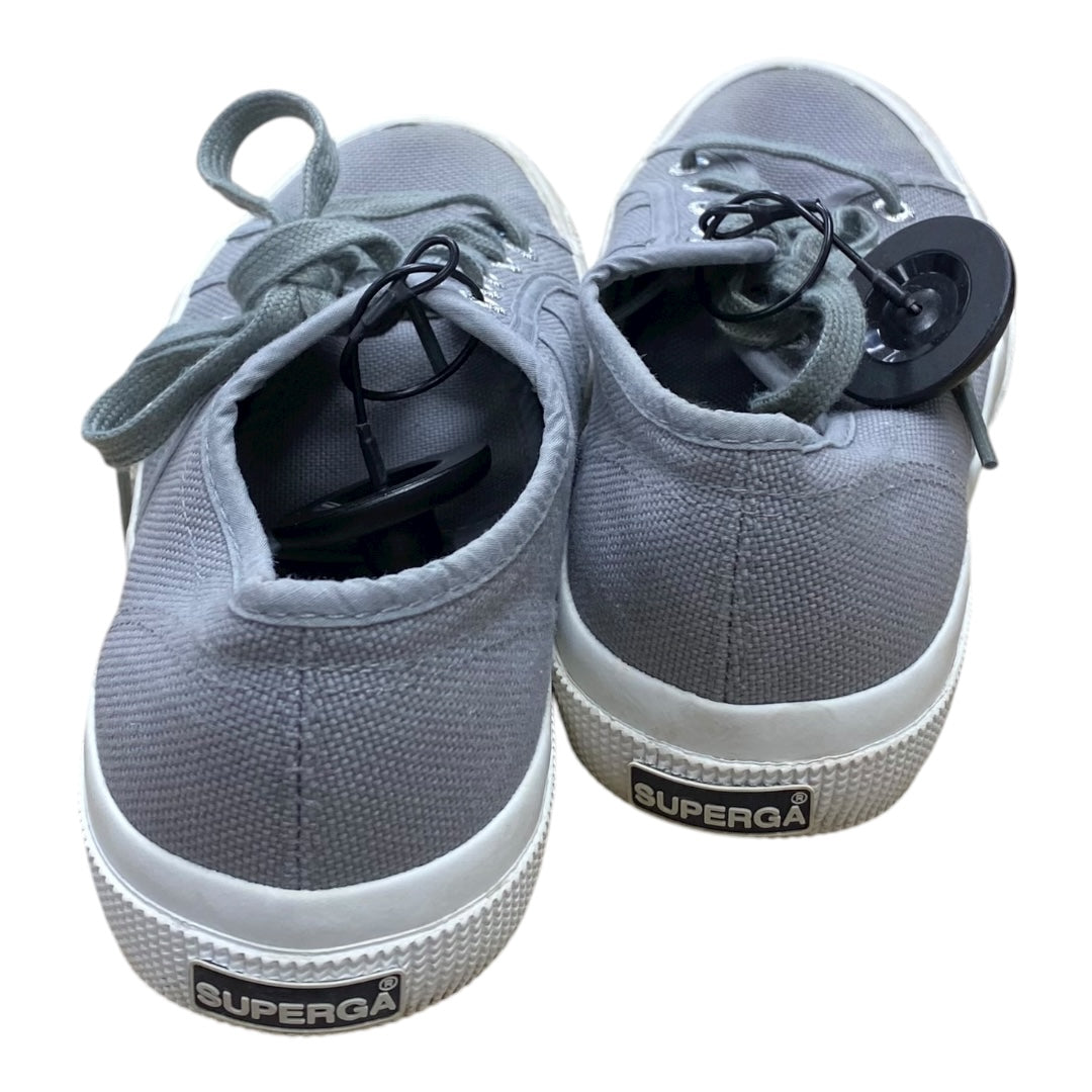 Shoes Sneakers By Superga In Grey, Size:6.5