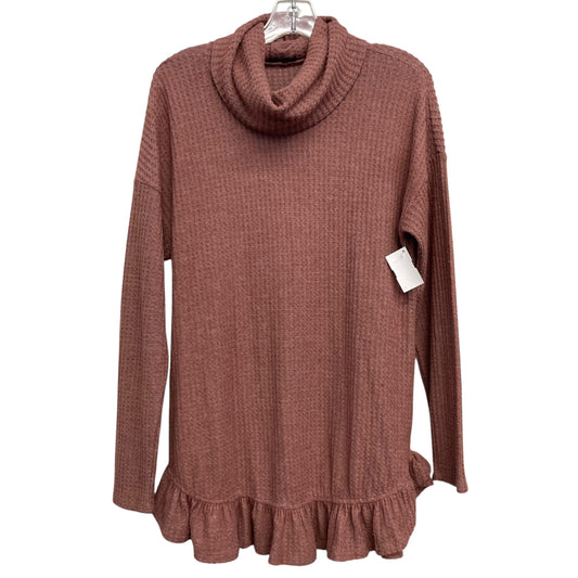 Top Ls By Doe & Rae In Pink, Size:S