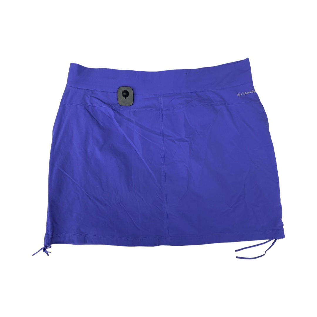 Athletic Skirt By Columbia In Purple, Size:Xl