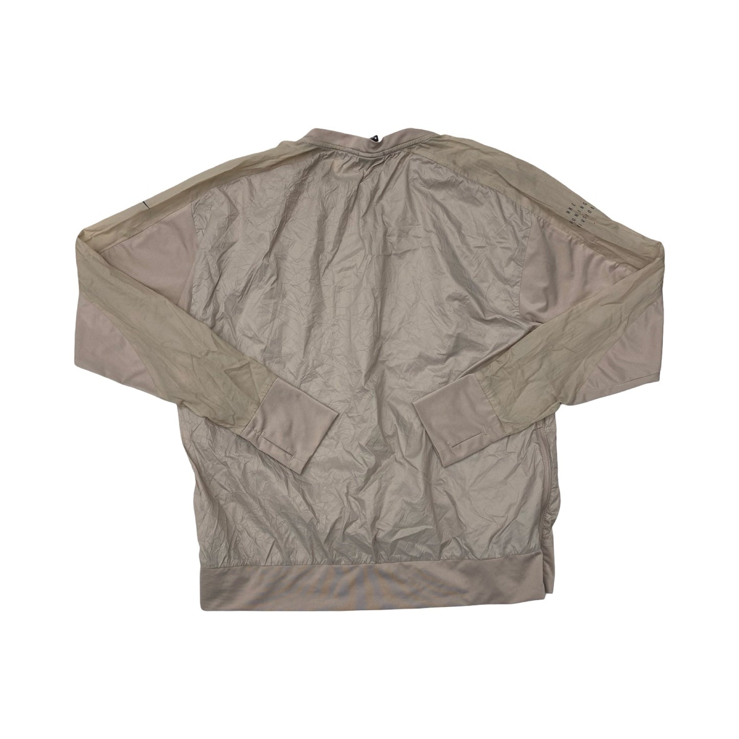 Athletic Top Ls Collar By Nike In Pink, Size:M