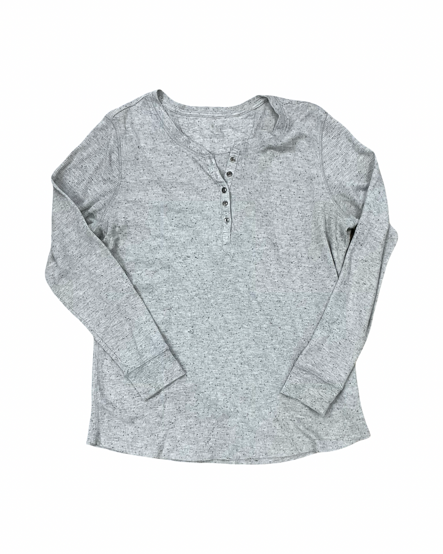 Top Ls By Clothes Mentor In Grey, Size:Xl