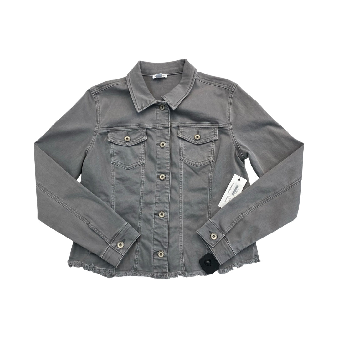 Jacket Denim By Cmc In Grey, Size:L