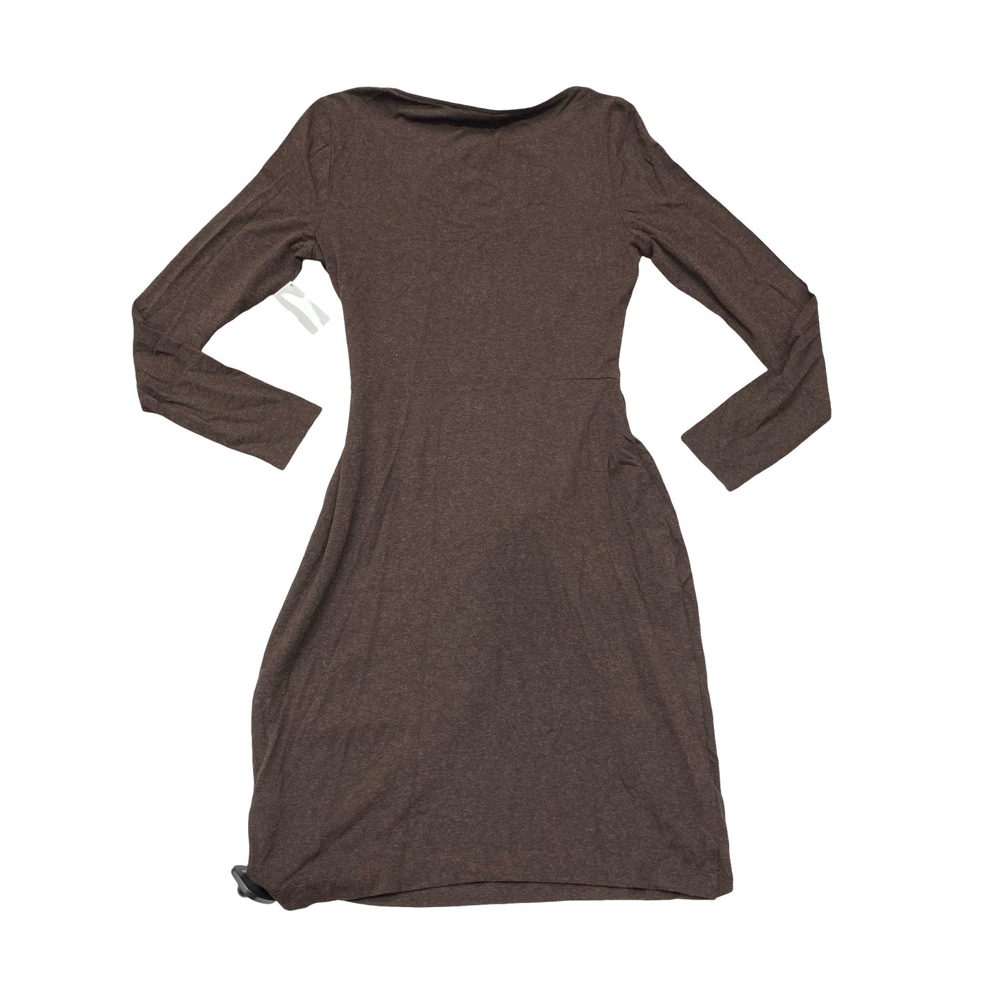 Dress Casual Midi By Lauren By Ralph Lauren In Brown, Size:Xs