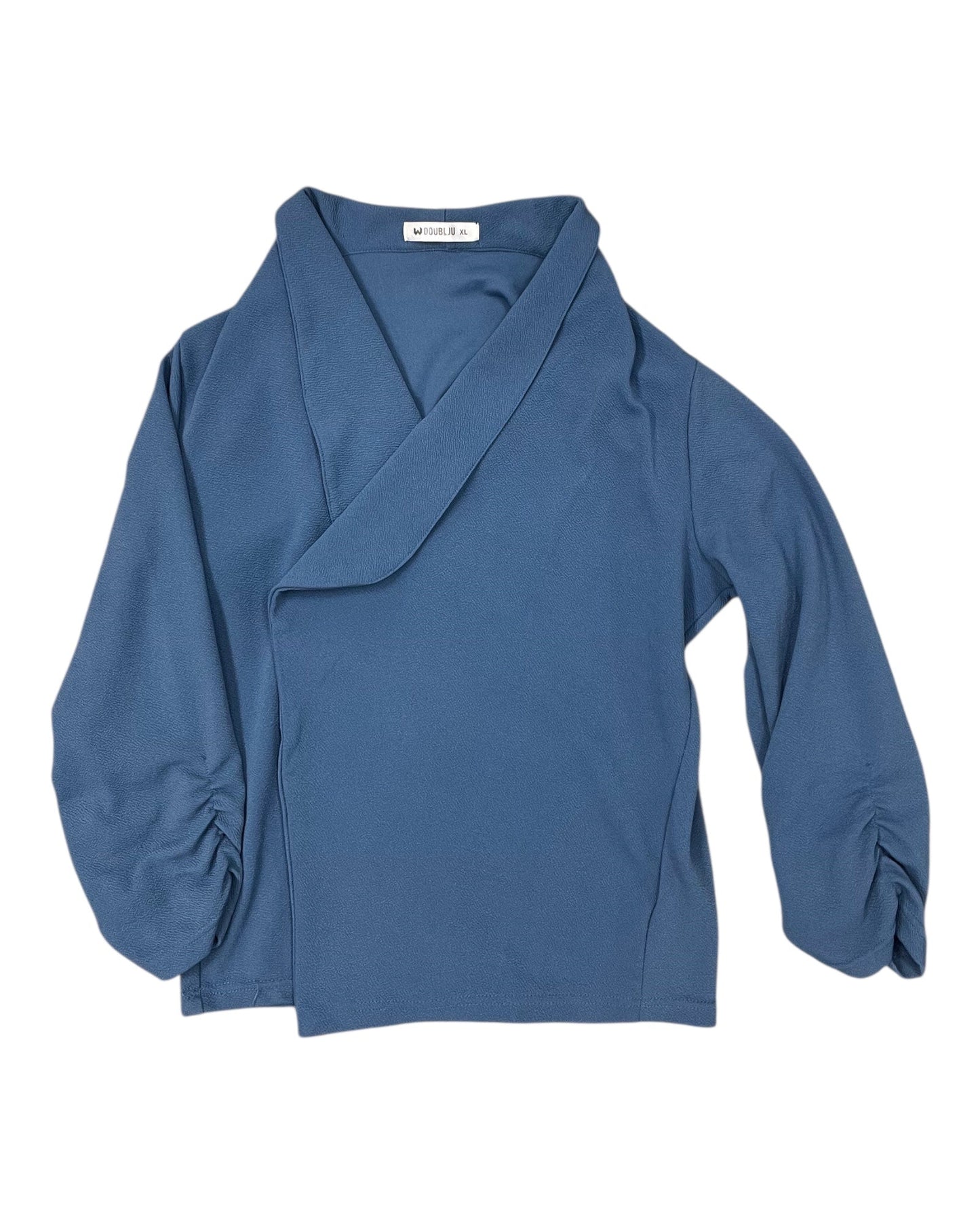 Blazer By Clothes Mentor In Blue, Size:Xl