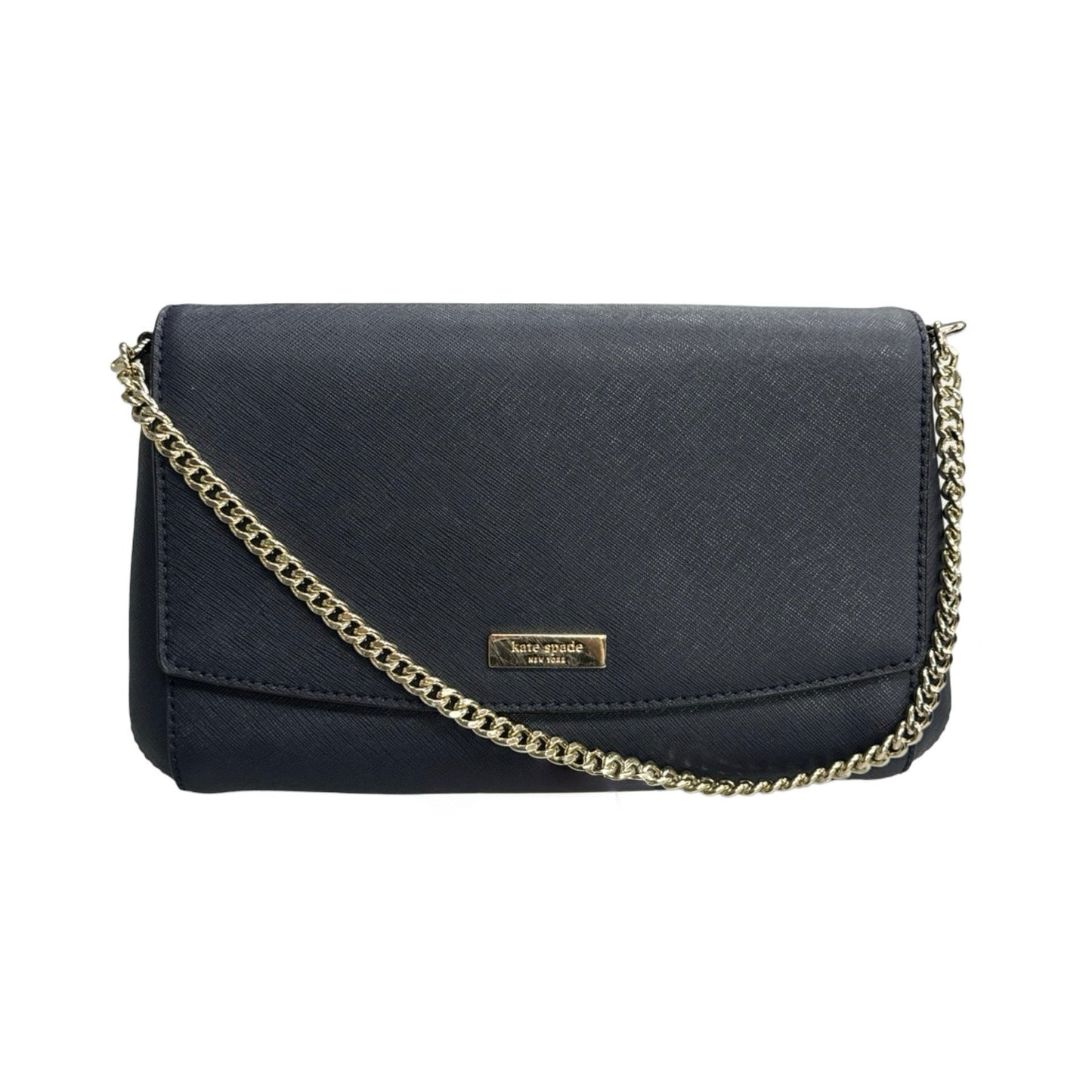 Navy Blue Handbag Designer Kate Spade, Size Small