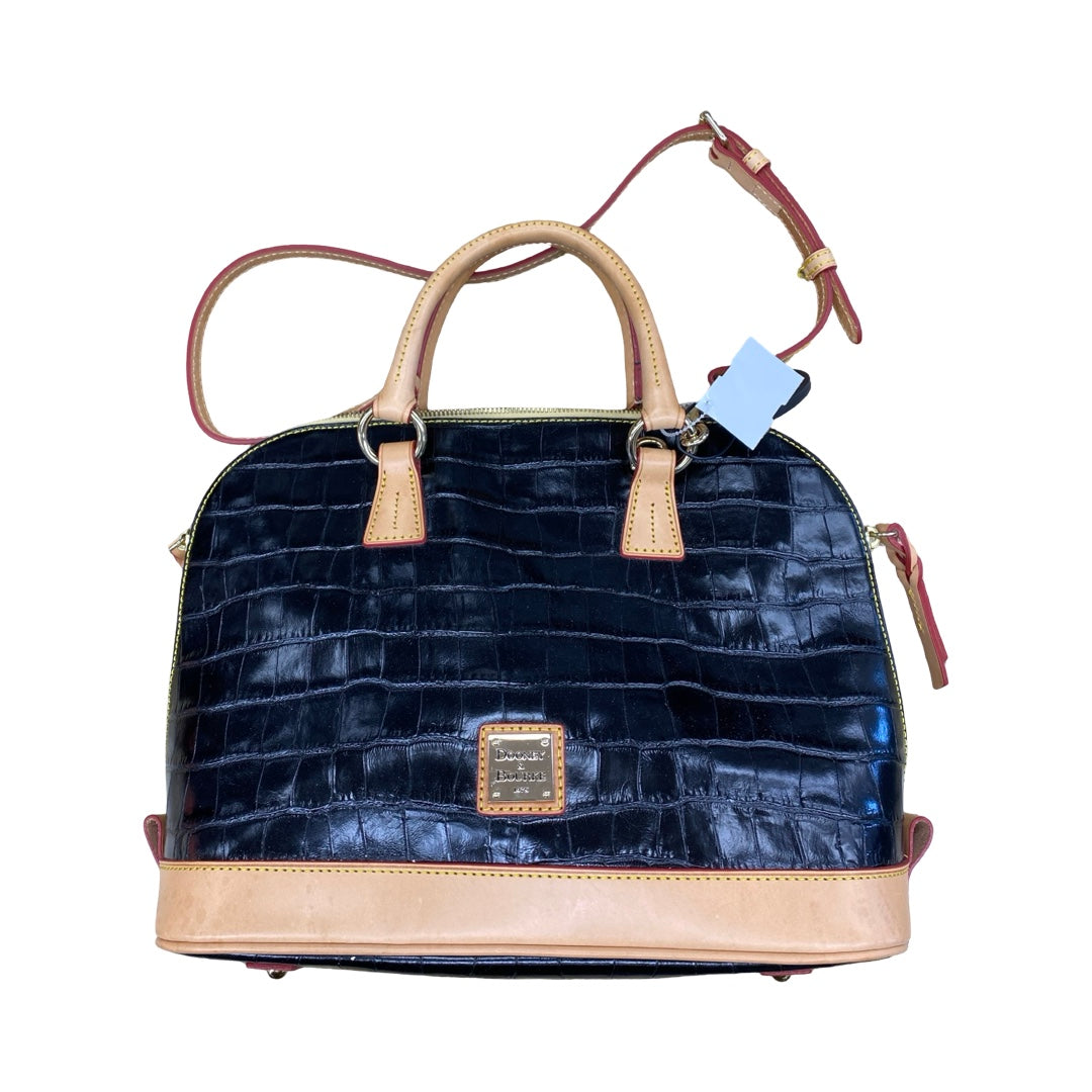 Handbag Designer By Dooney And Bourke In Black, Size:Medium