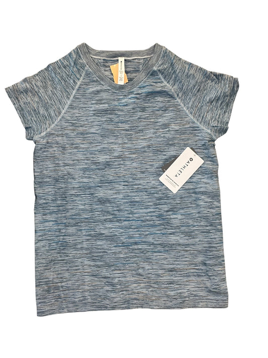 Athletic Top Ss By Athleta In Blue, Size:Xl
