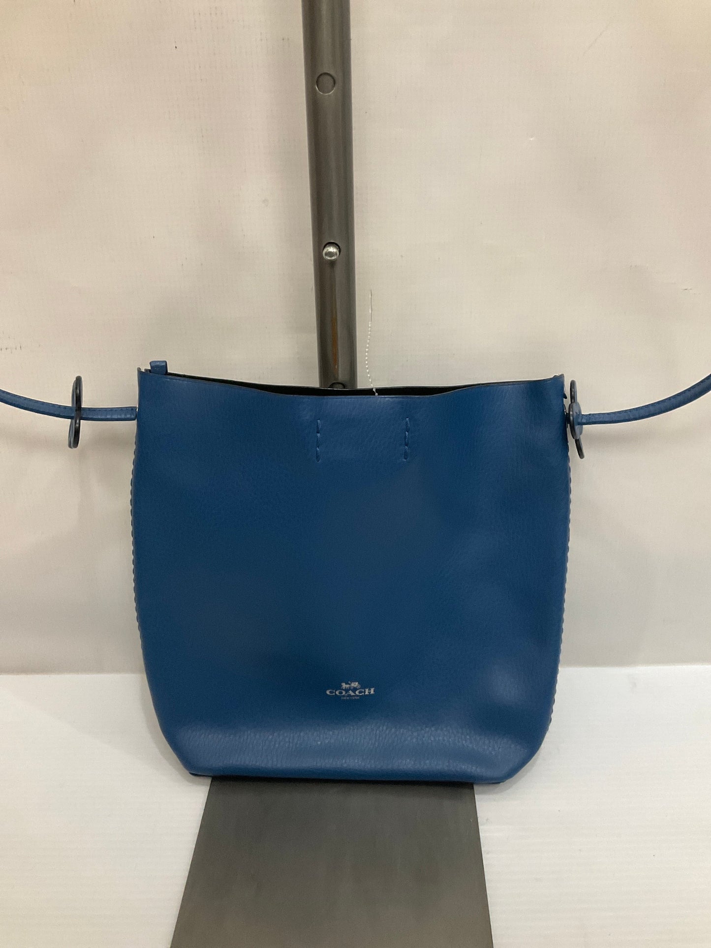 Crossbody Designer By Coach In Blue, Size:Medium