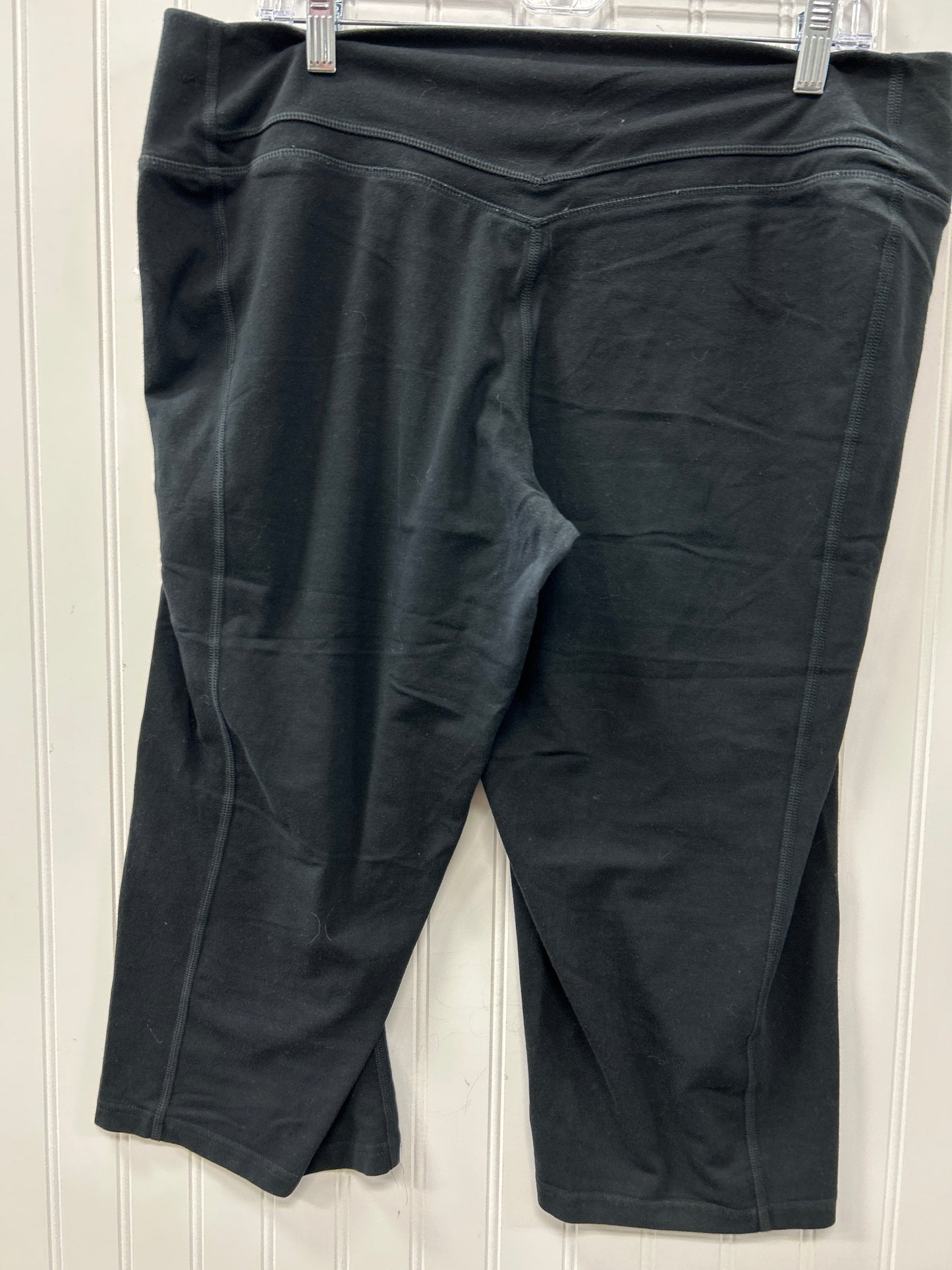 Athletic Capris By Nike Apparel In Black, Size:Xl
