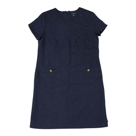 Dress Casual Midi By Ann Taylor In Navy, Size:8