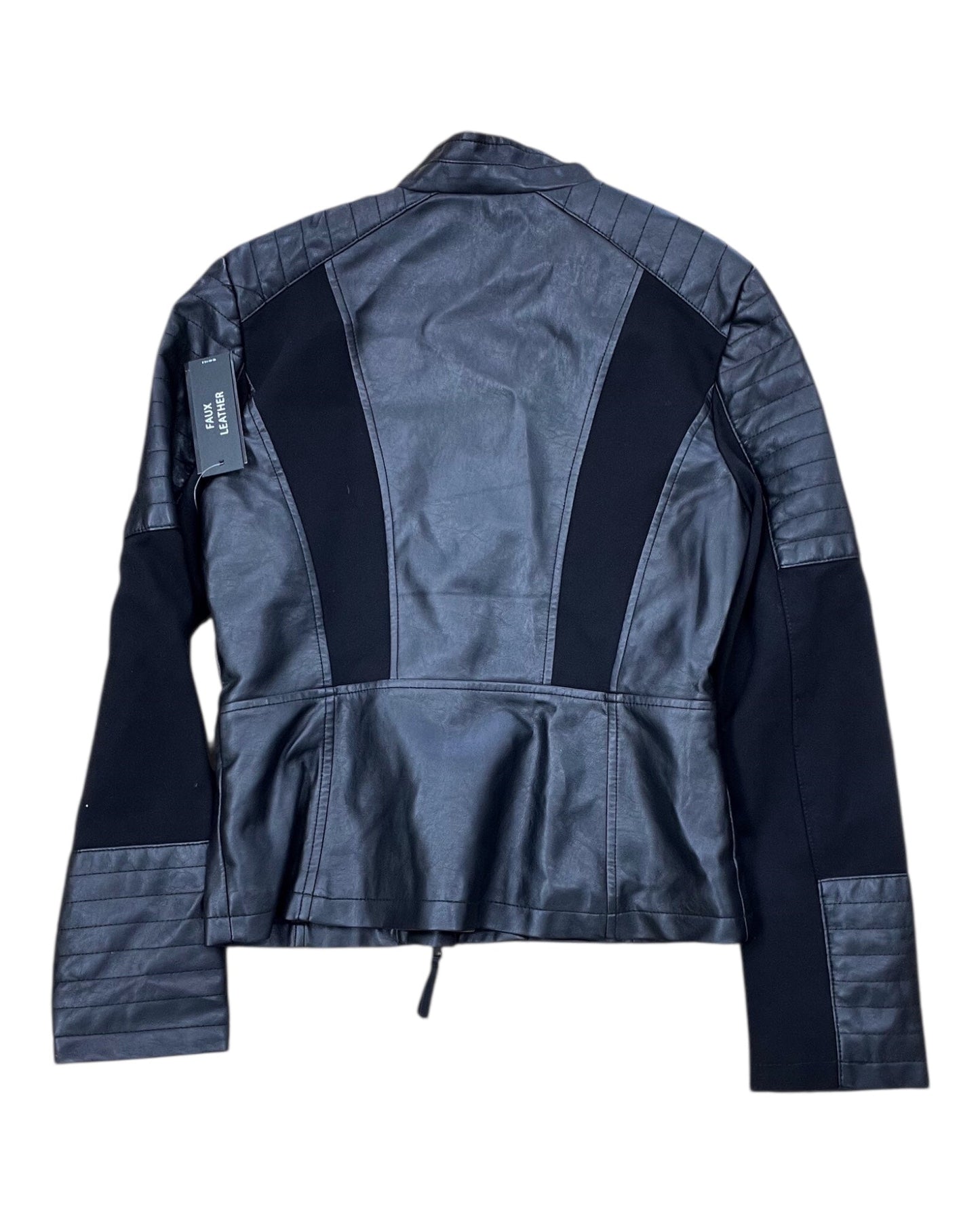 Jacket Moto By Ana In Black, Size:S