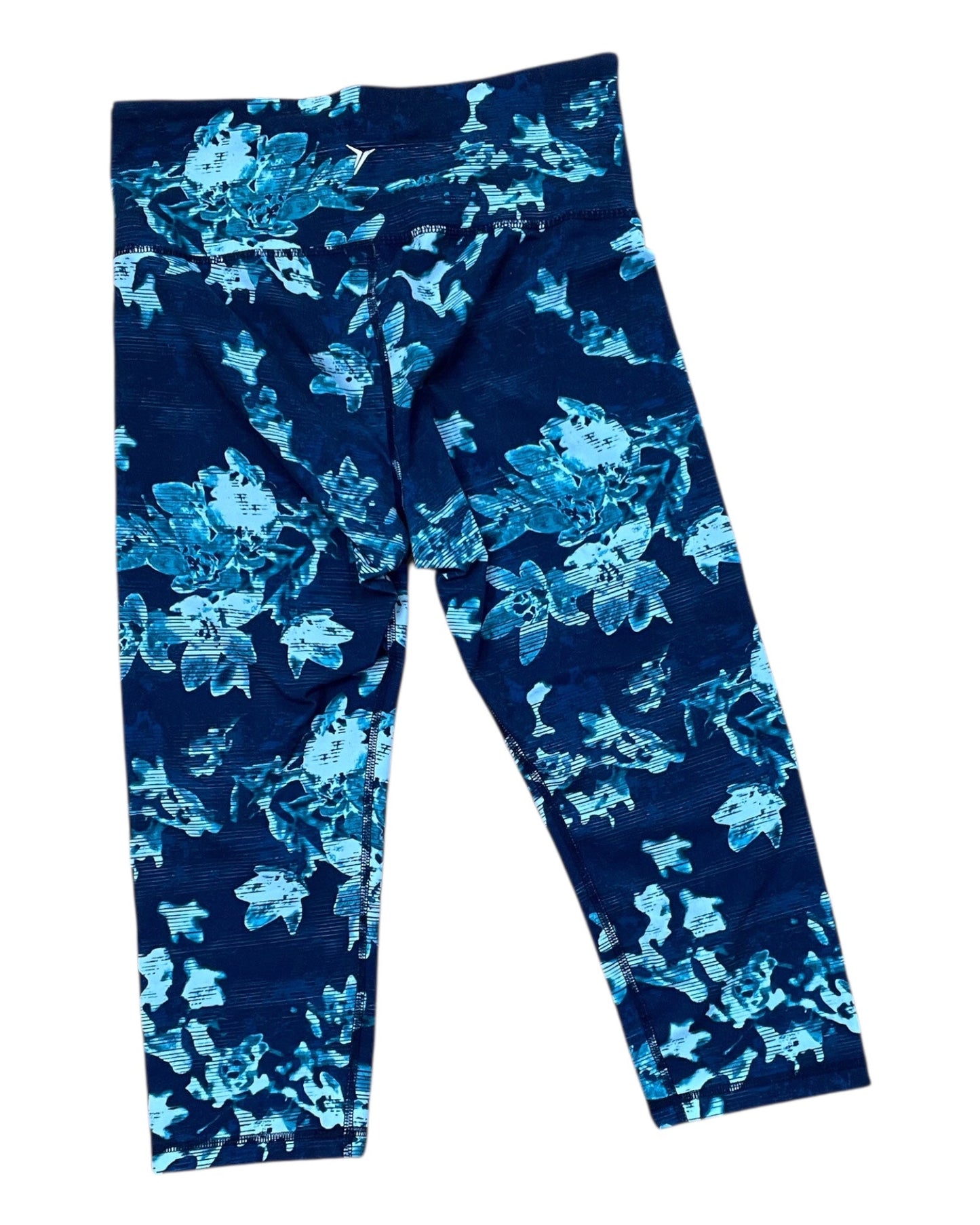 Athletic Leggings Capris By Old Navy In Teal, Size:L
