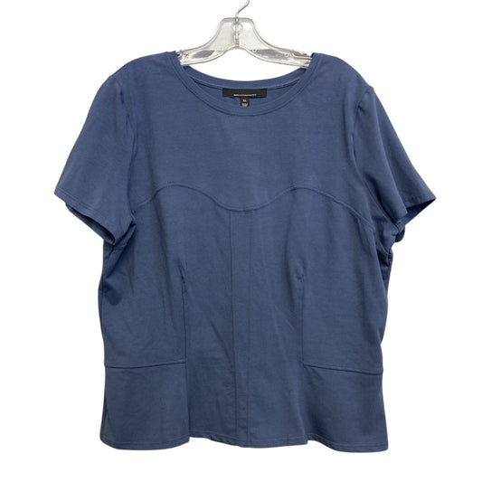 Top Ss Basic By White House Black Market In Blue, Size:Xl