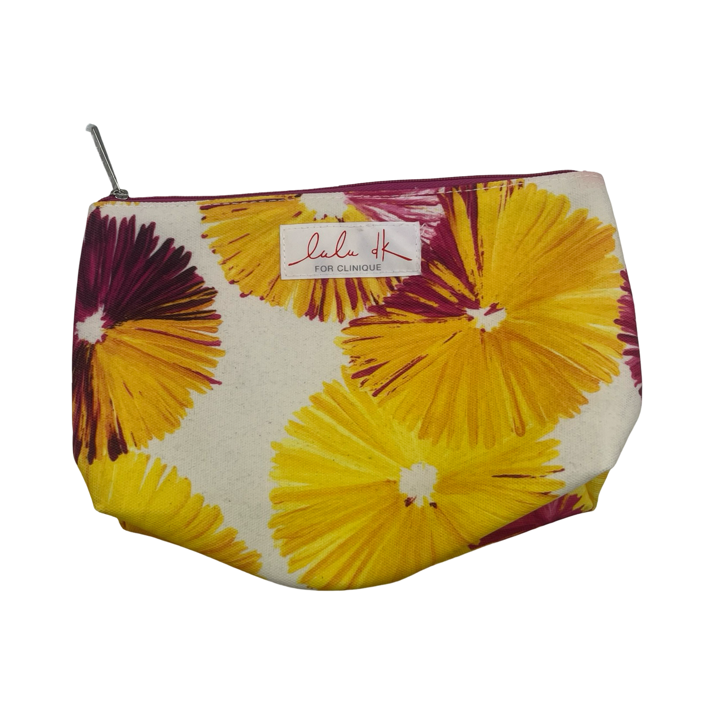 Makeup Bag By Clinique In Floral Print, Size:Medium