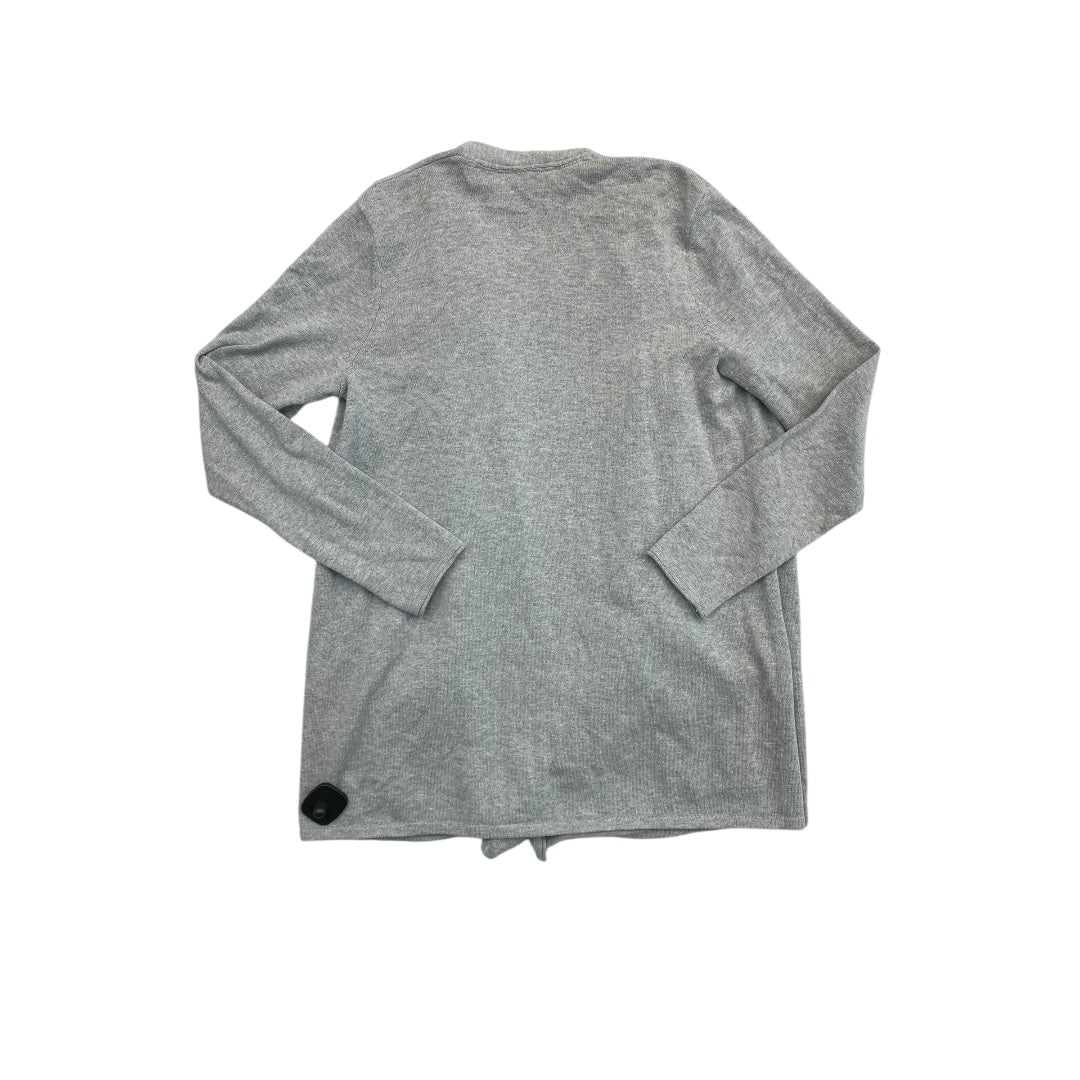 Sweater Cardigan By Pure Jill In Grey, Size:S