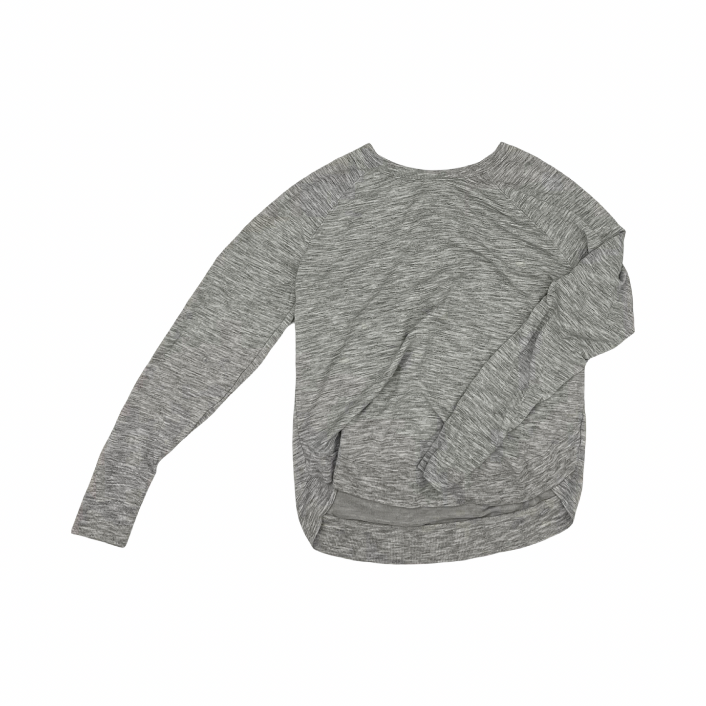 Athletic Top Ls Crewneck By Athleta In Grey, Size:M