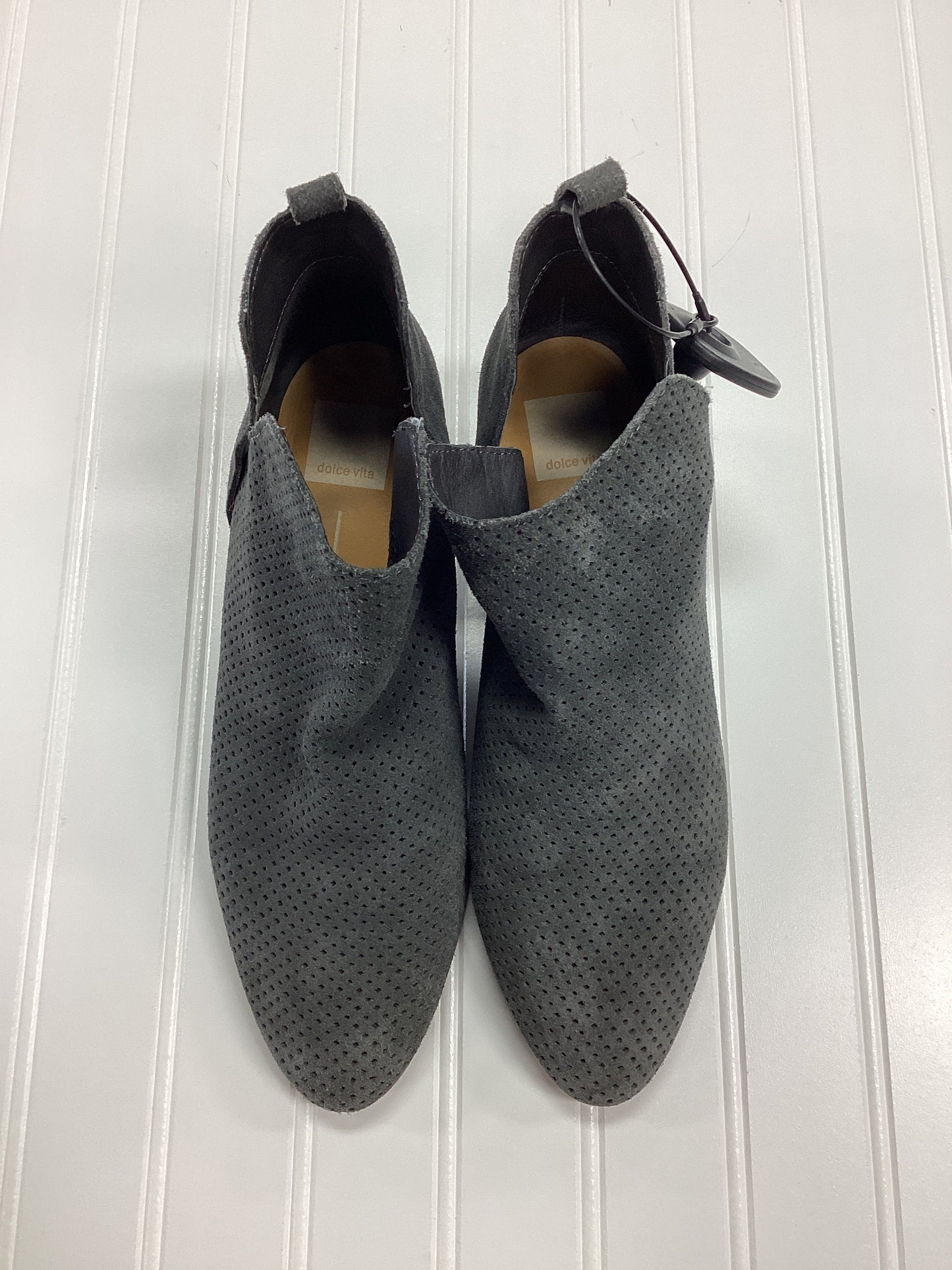 Boots Ankle Heels By Dolce Vita In Grey, Size:10