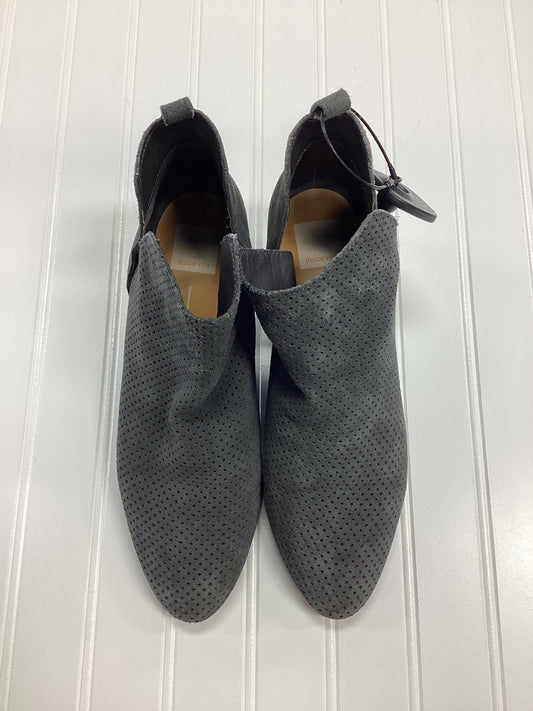 Boots Ankle Heels By Dolce Vita In Grey, Size:10