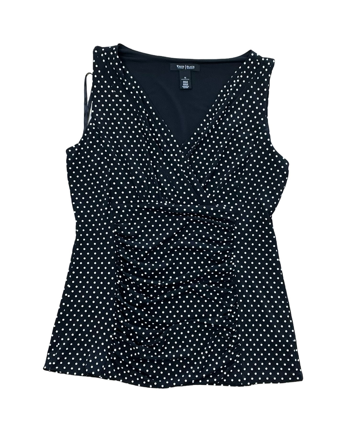 Top Sleeveless By White House Black Market In Black, Size:M