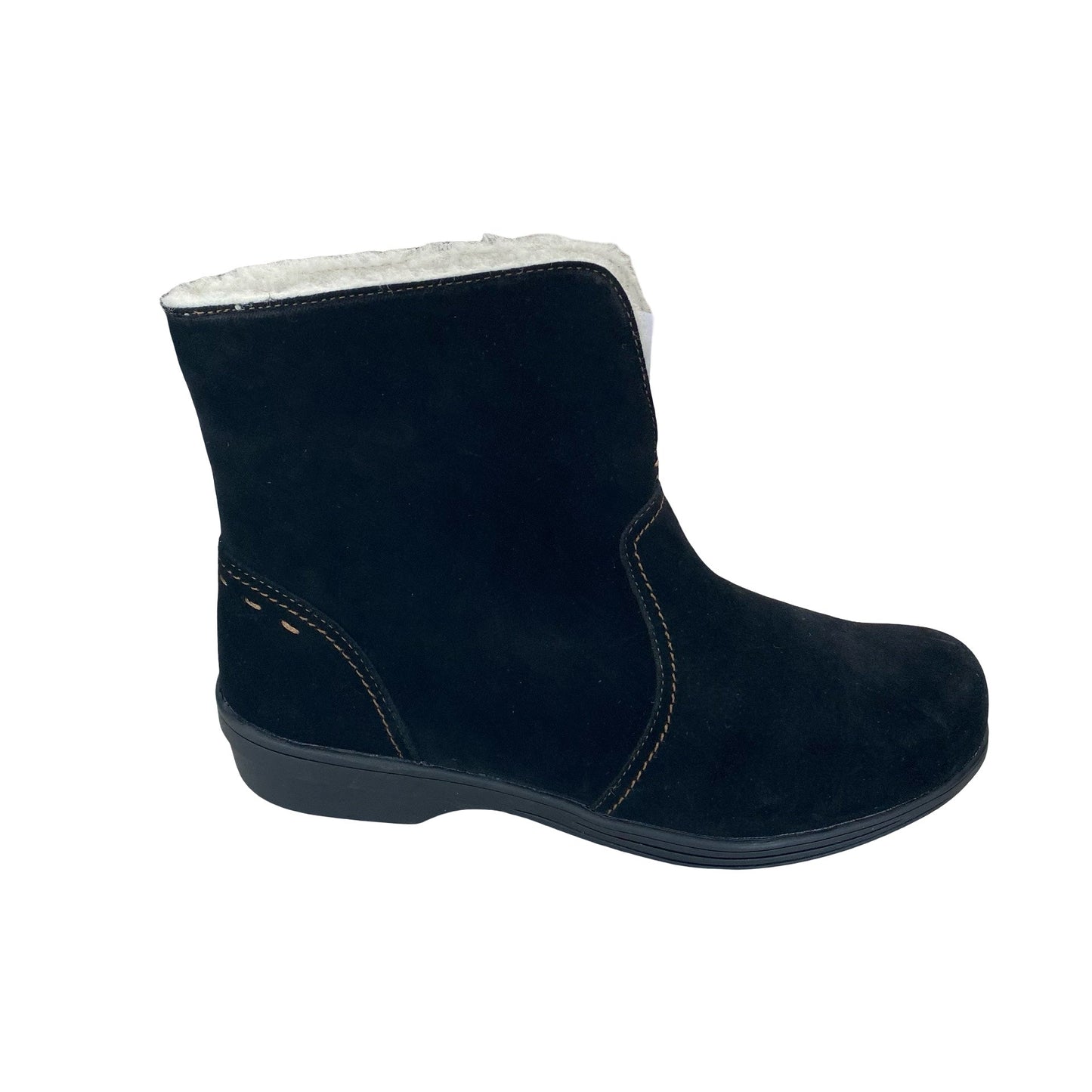Boots Ankle Flats By Spenco In Black, Size:9.5