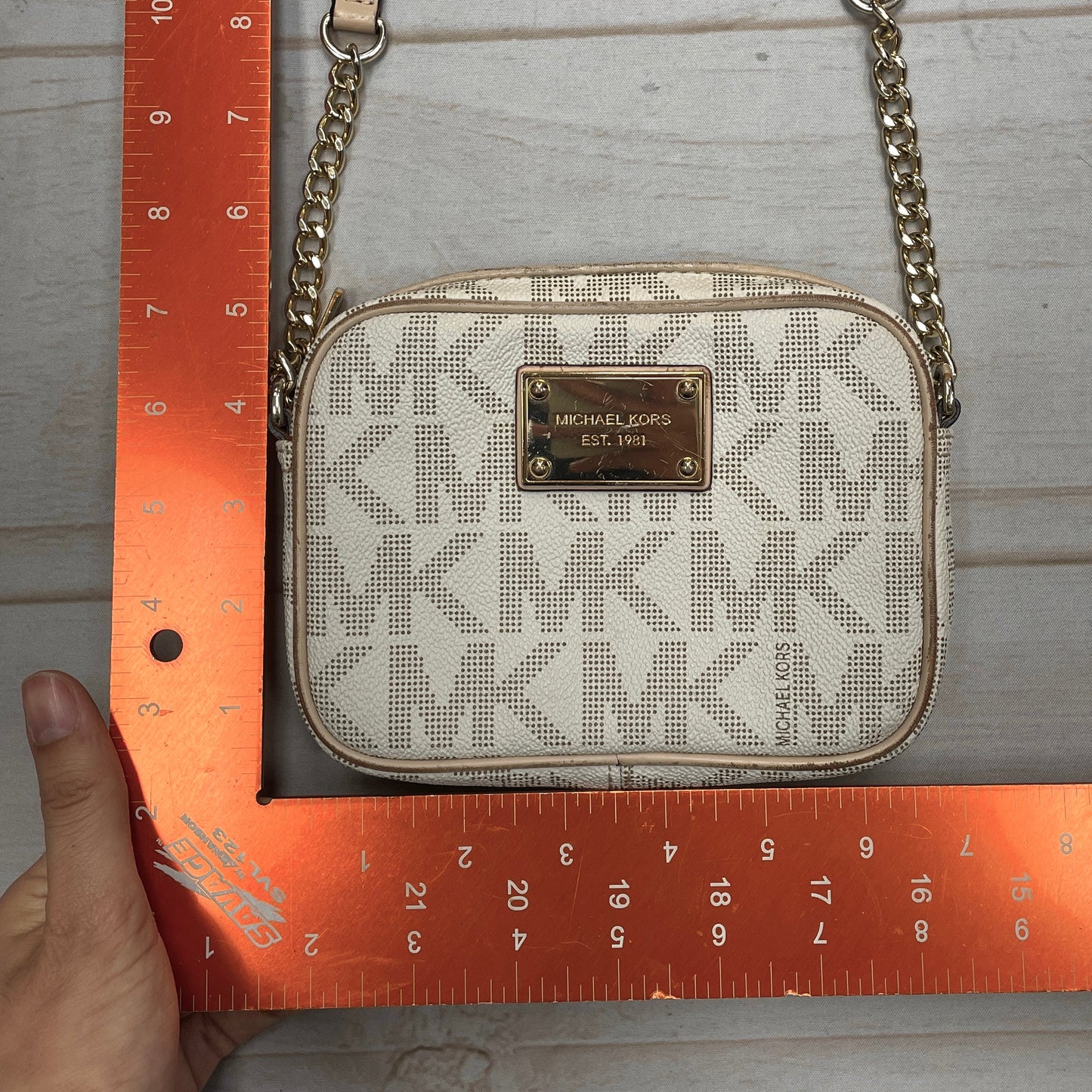 Crossbody Designer By Michael Kors, Size: Small